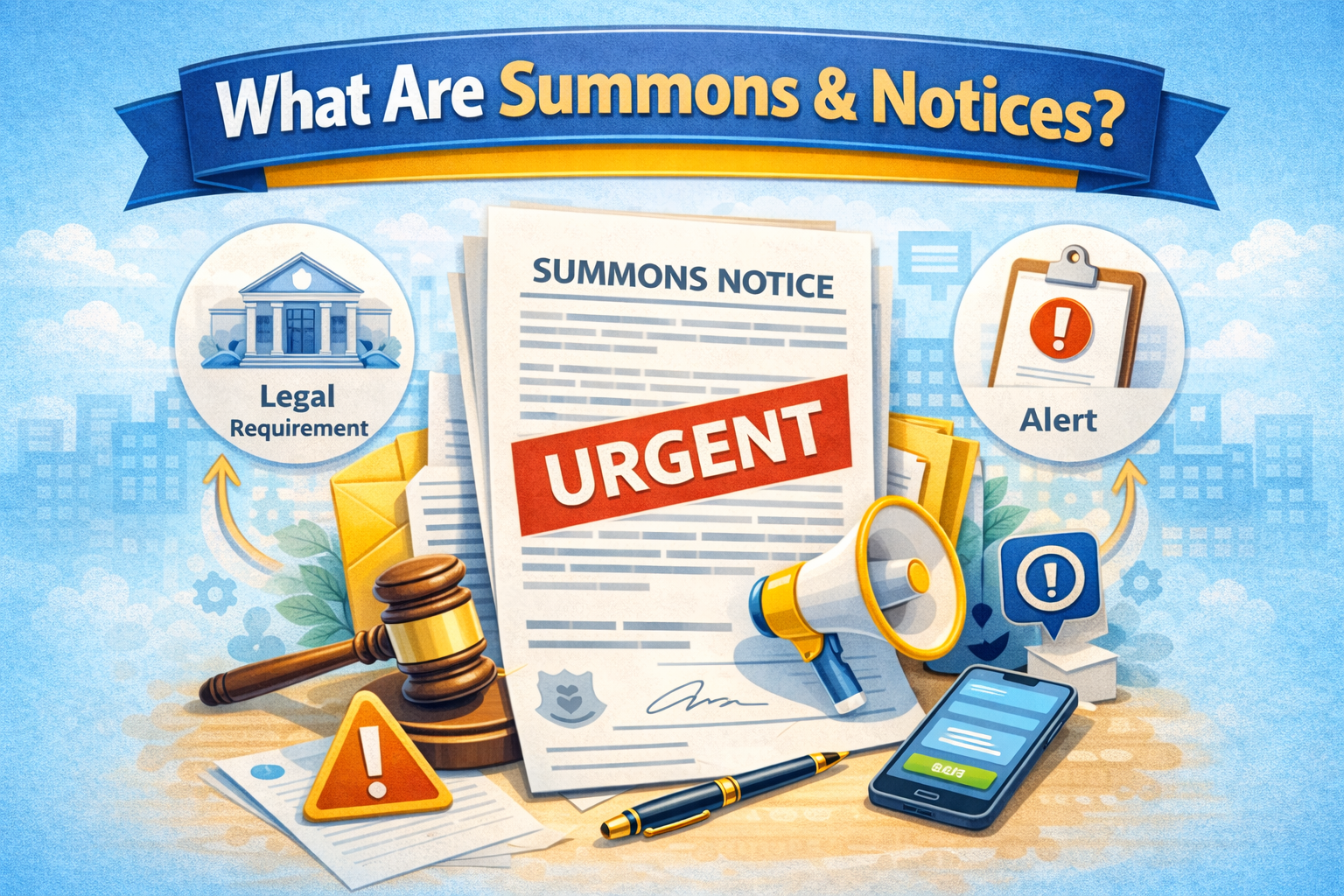 What Are Summons & Notices?