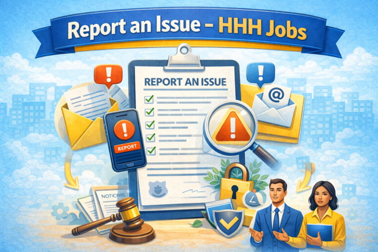 Report an Issue – HHH Jobs