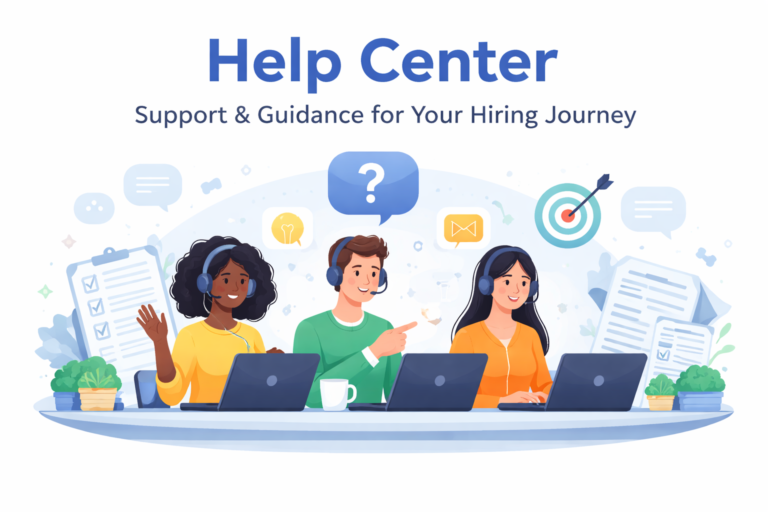 Help Center — Support & Guidance for Your Hiring Journey
