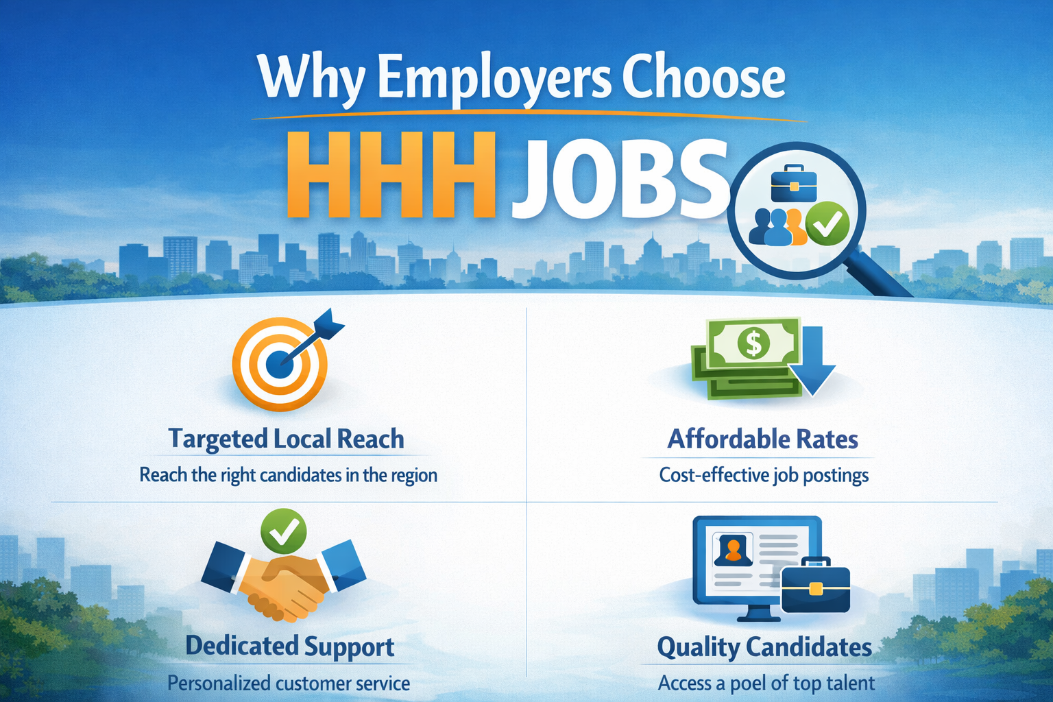 Why Employers Choose HHH Jobs