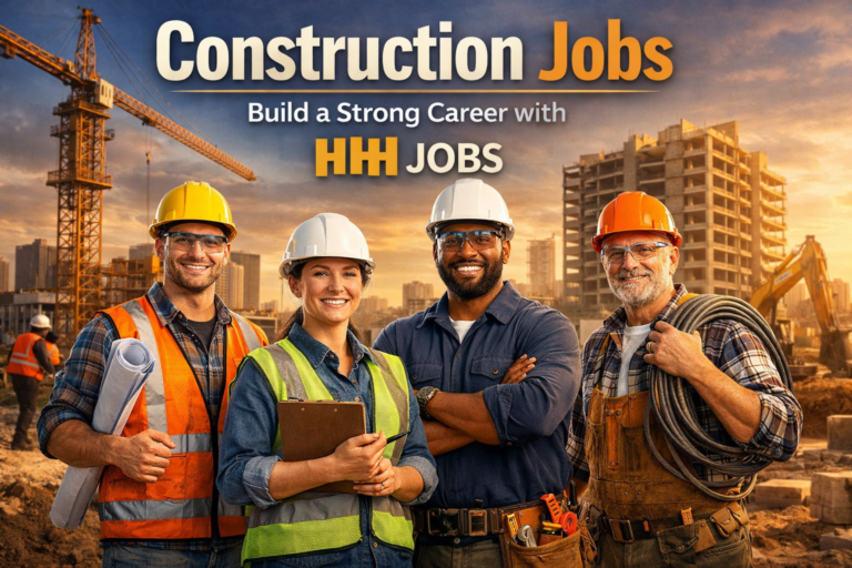 Construction Jobs: Build a Strong Career with HHH Jobs