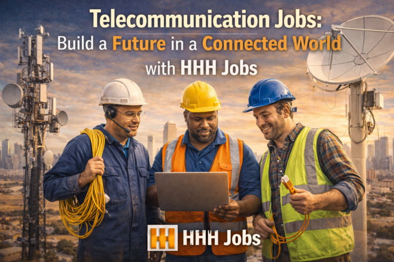Telecommunication Jobs: Build a Future in a Connected World with HHH Jobs