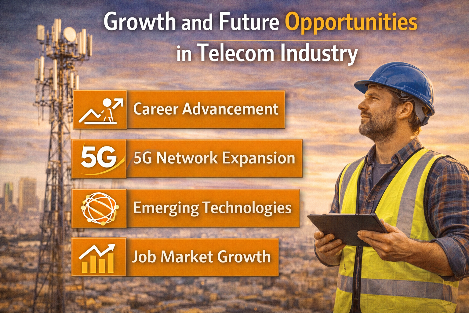 Growth and Future Opportunities in Telecom Industry