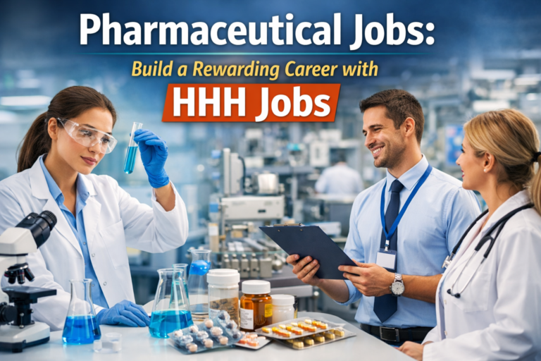 Pharmaceutical Jobs: Build a Rewarding Career with HHH Jobs