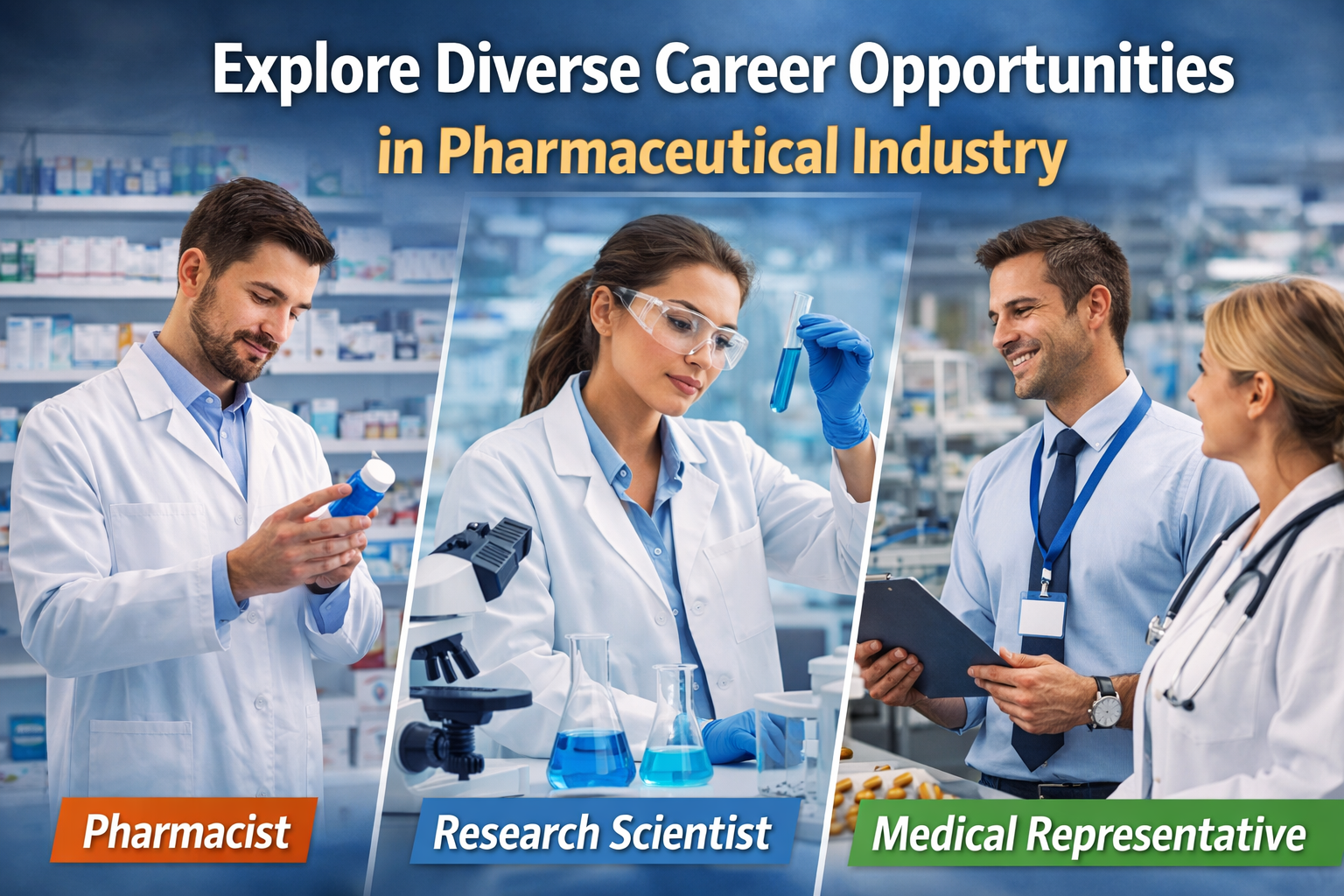 Explore Diverse Career Opportunities in Pharmaceutical Industry