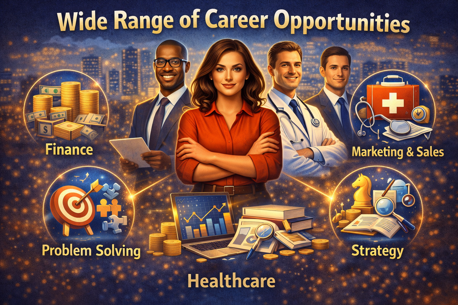 Wide Range of Career Opportunities