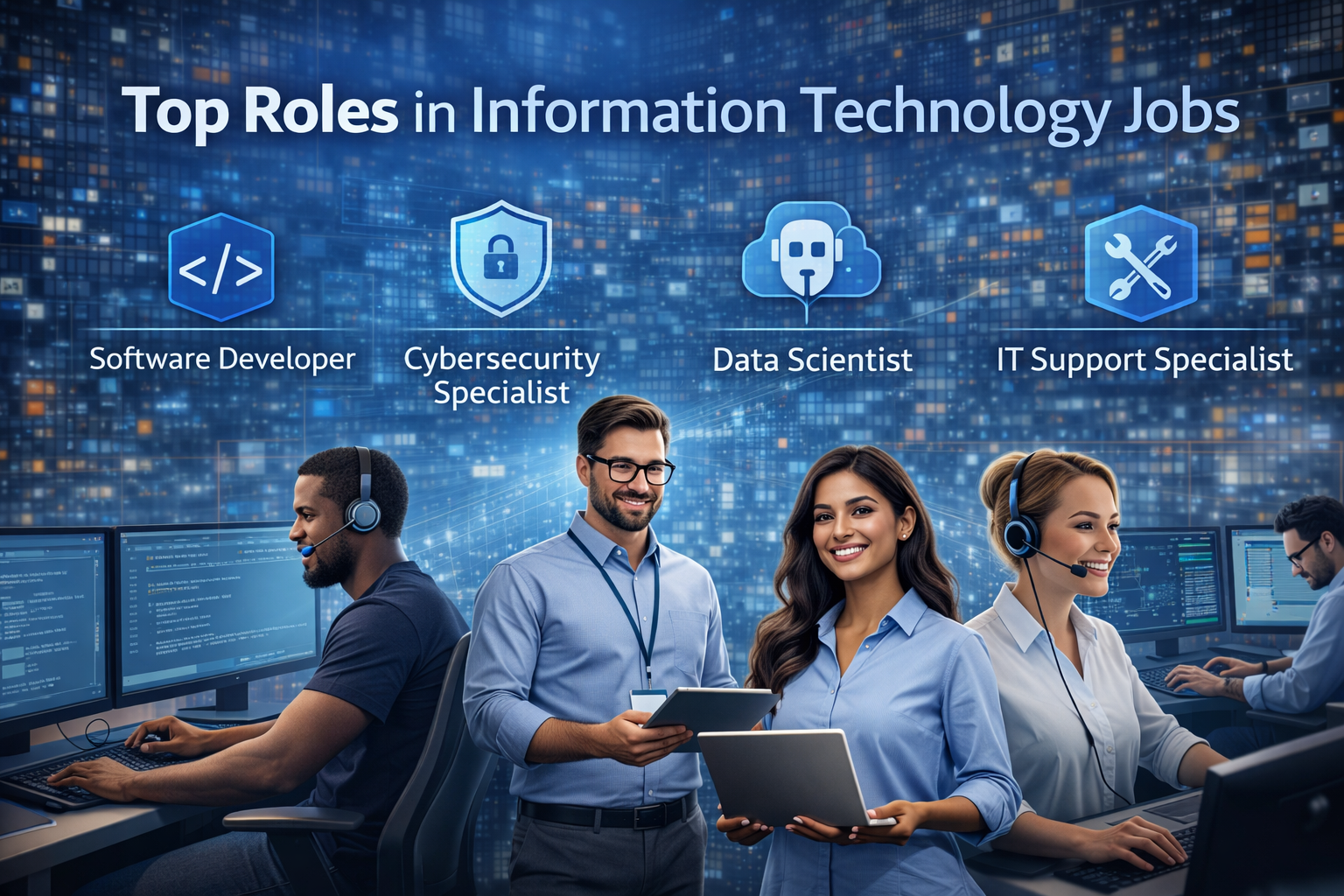 Top Roles in Information Technology Jobs