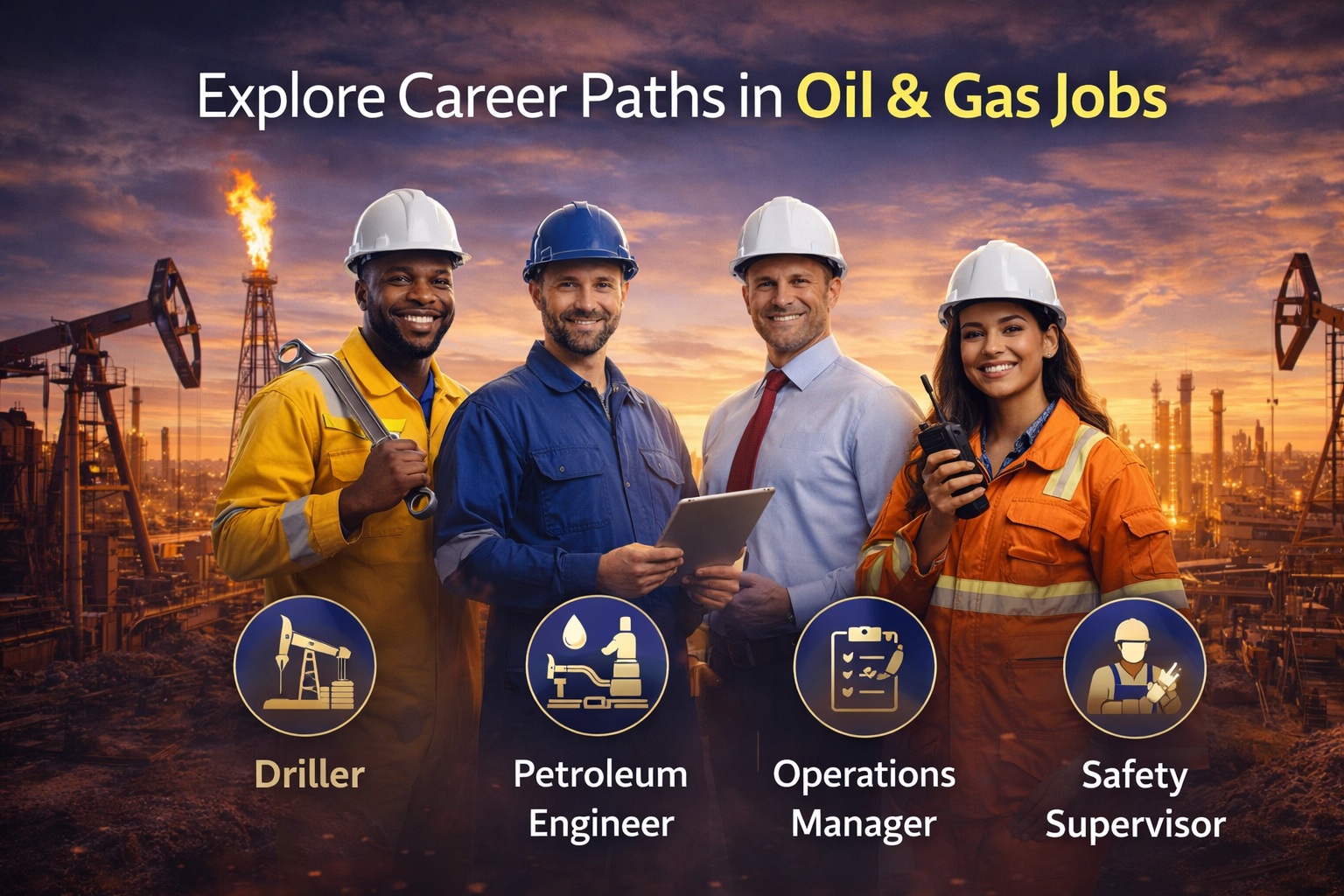 Explore Career Paths in Oil & Gas Jobs