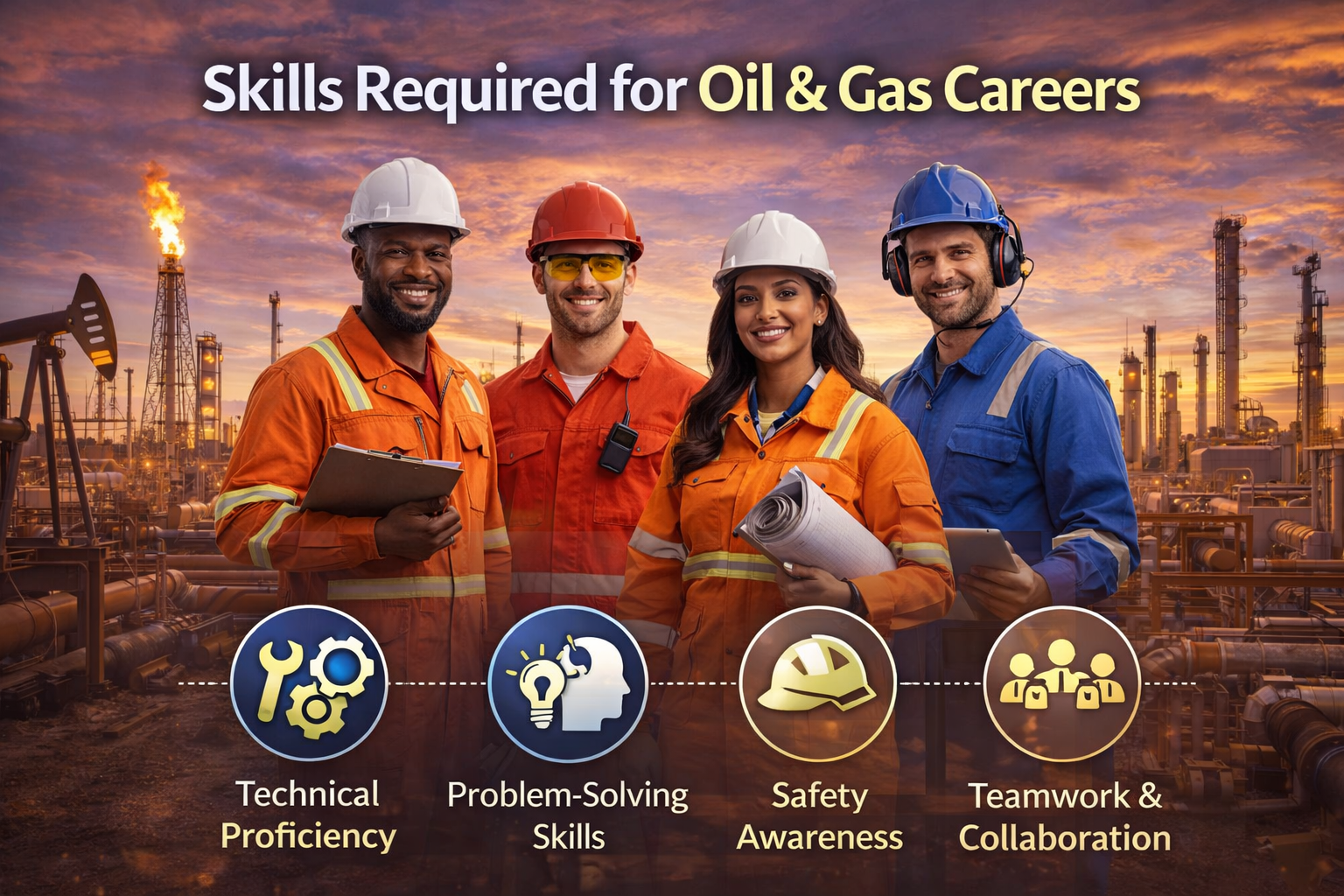 Skills Required for Oil & Gas Careers