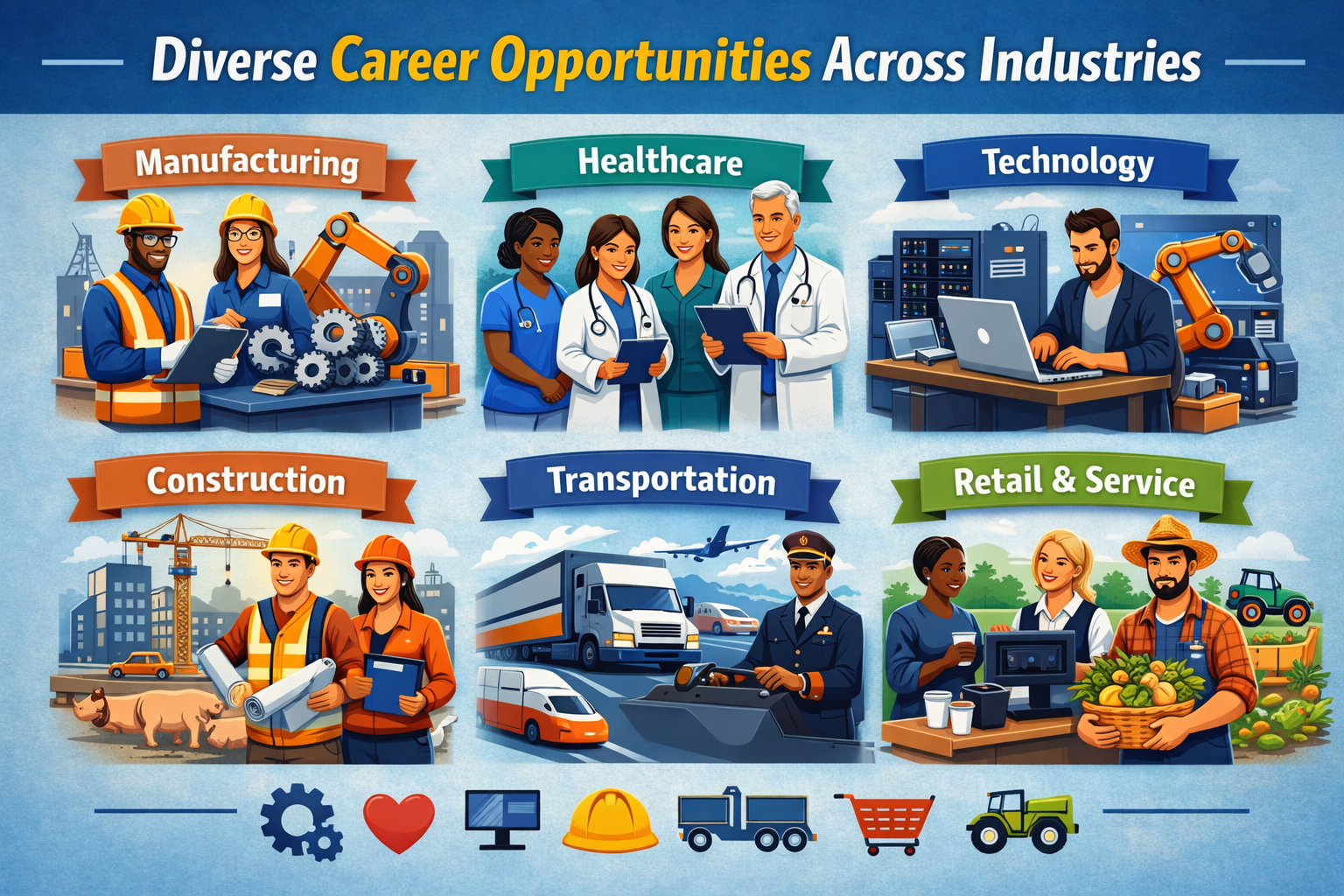Diverse Career Opportunities Across Industries