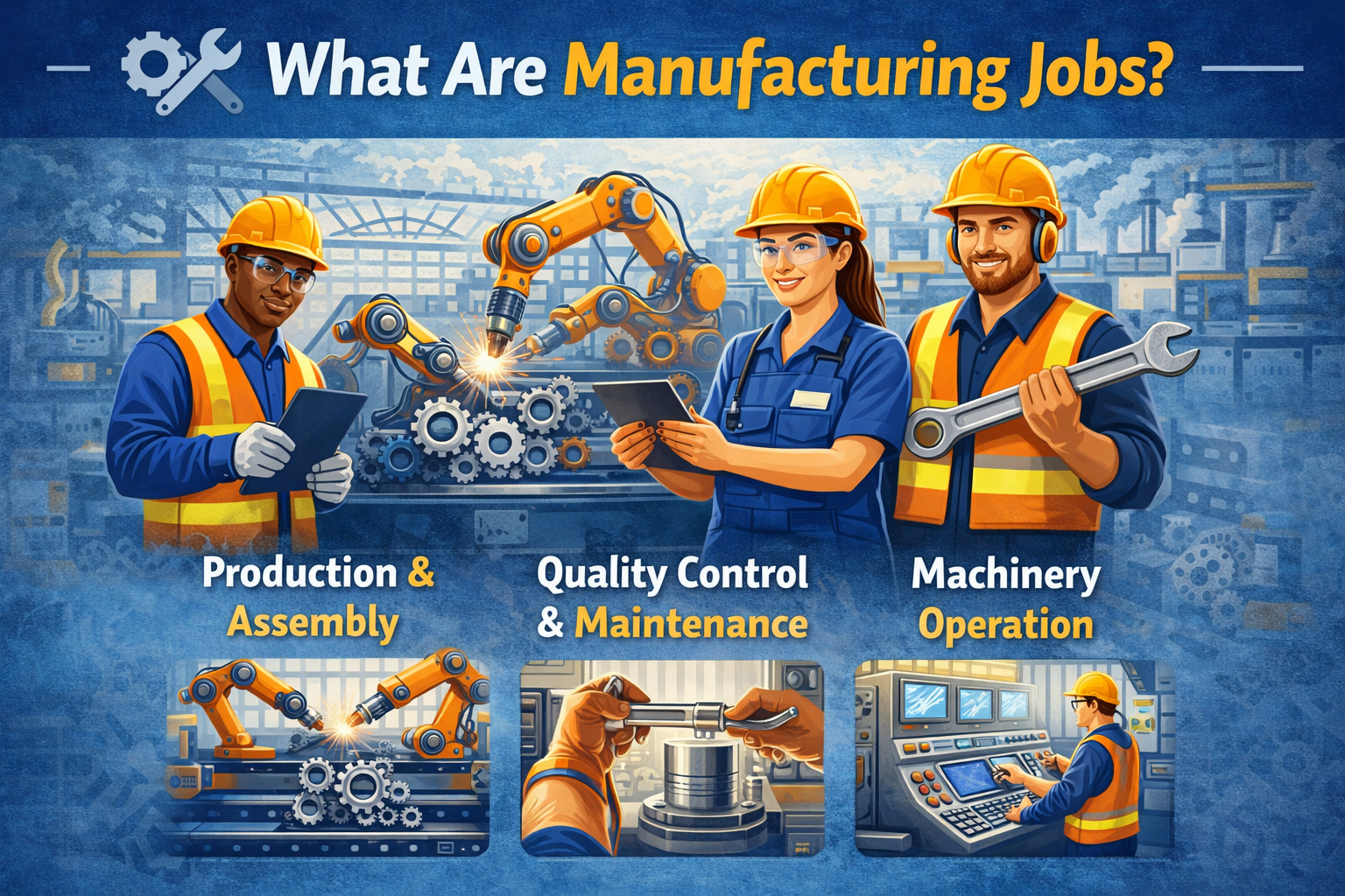 What Are Manufacturing Jobs?