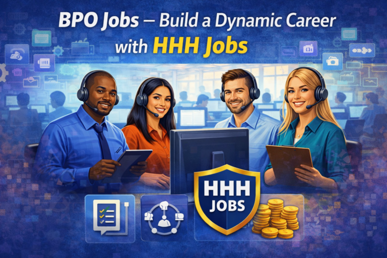 BPO Jobs – Build a Dynamic Career with HHH Jobs