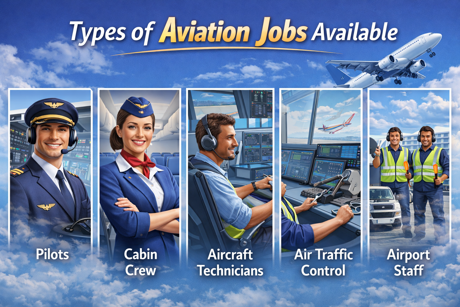 Types of Aviation Jobs Available