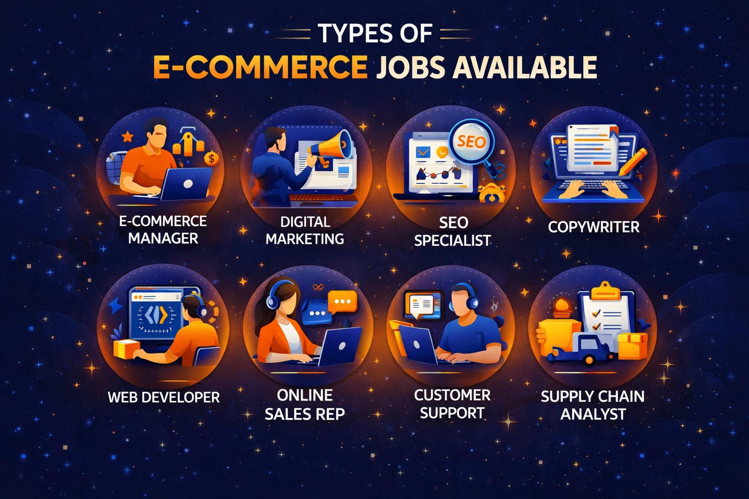Types of E-commerce Jobs Available