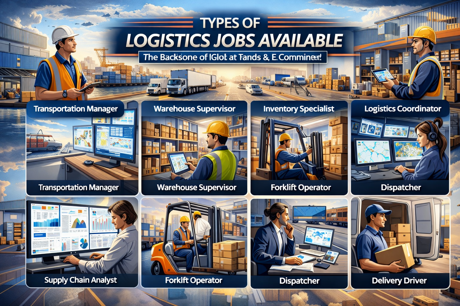 Types of Logistics Jobs Available