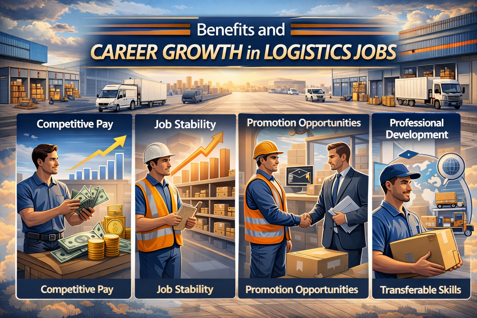 Benefits and Career Growth in Logistics Jobs