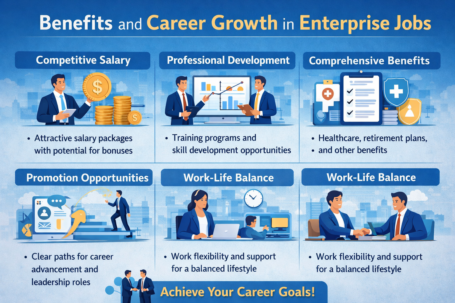 Benefits and Career Growth in Enterprise Jobs
