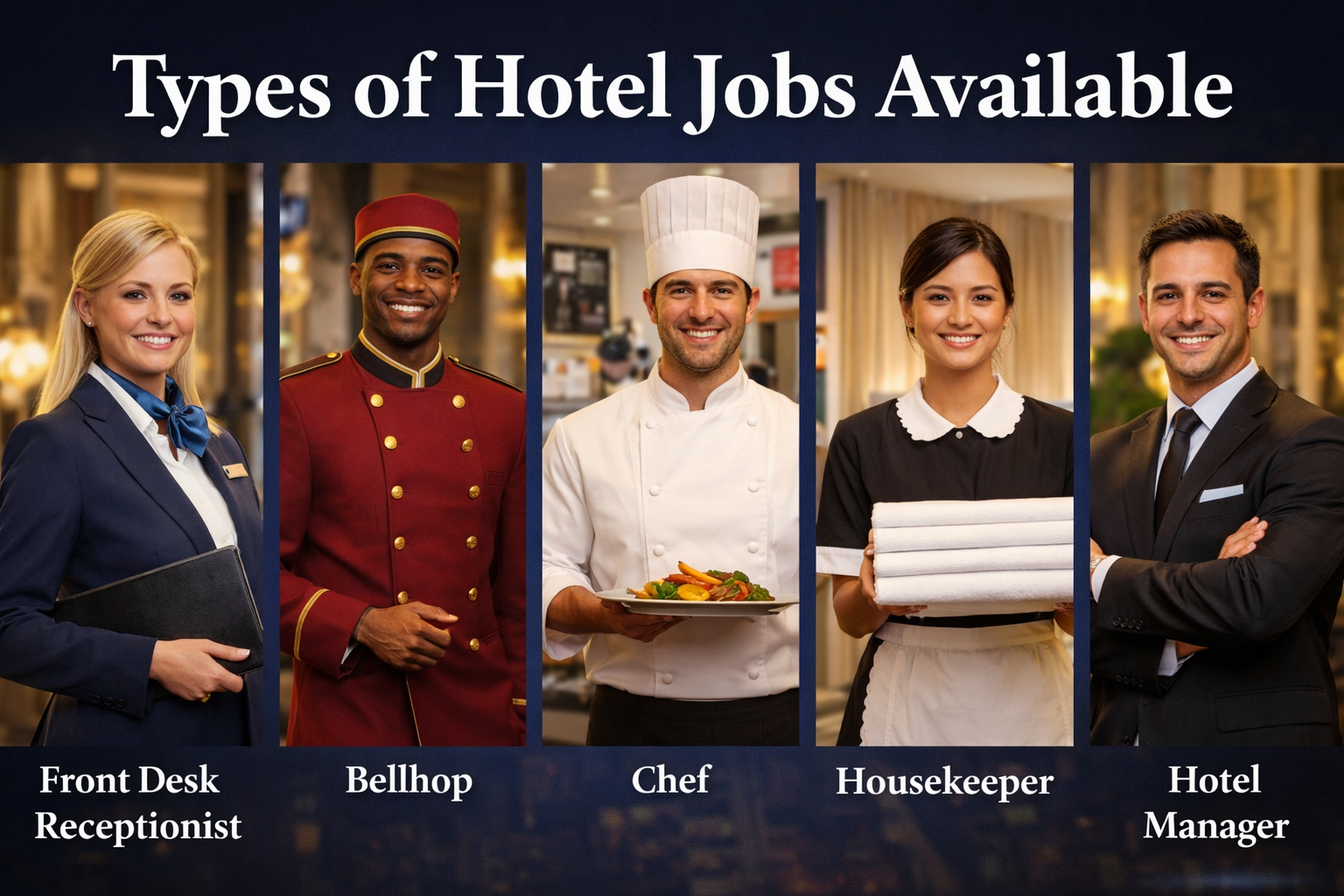 Types of Hotel Jobs Available   