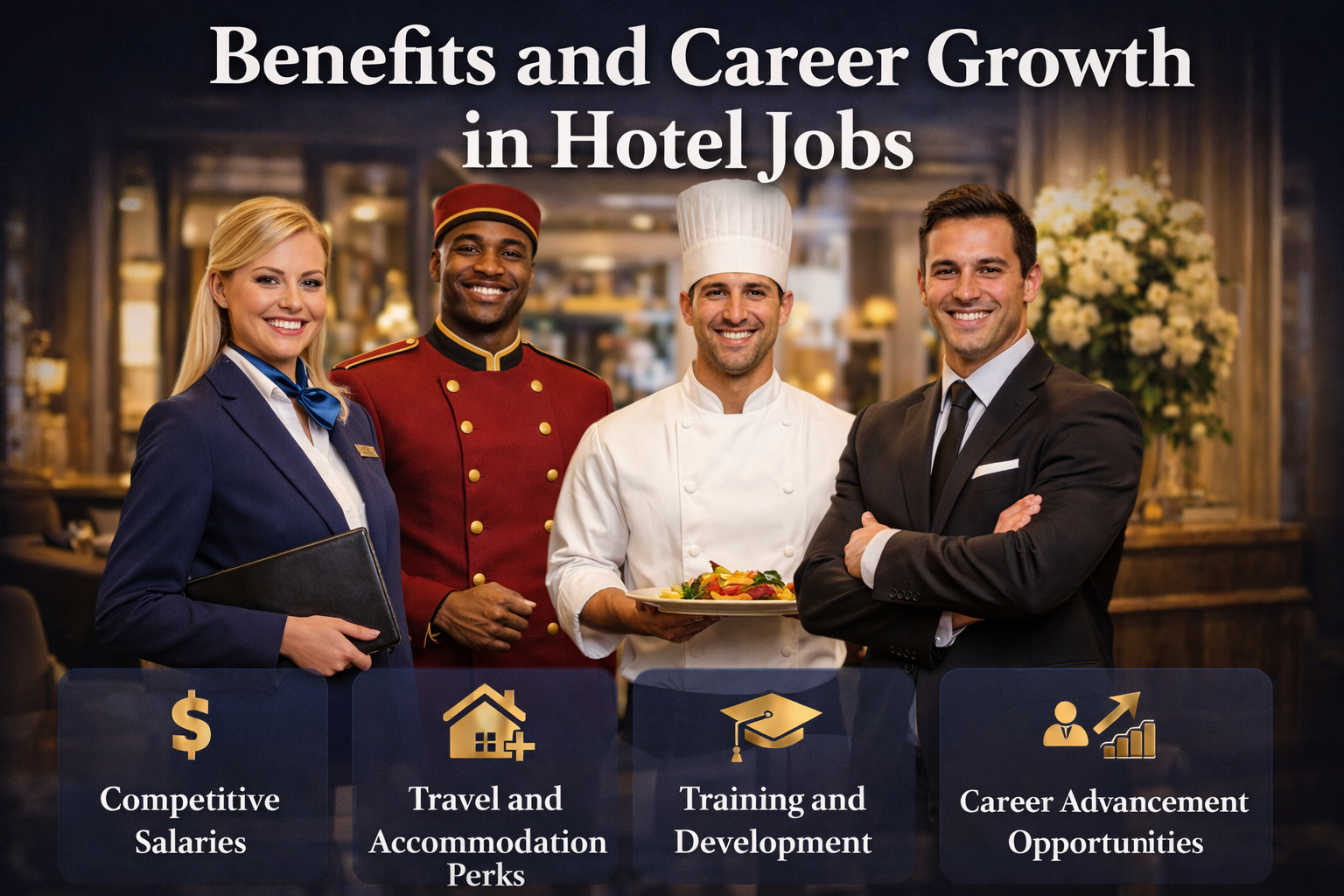 Benefits and Career Growth in Hotel Jobs                           