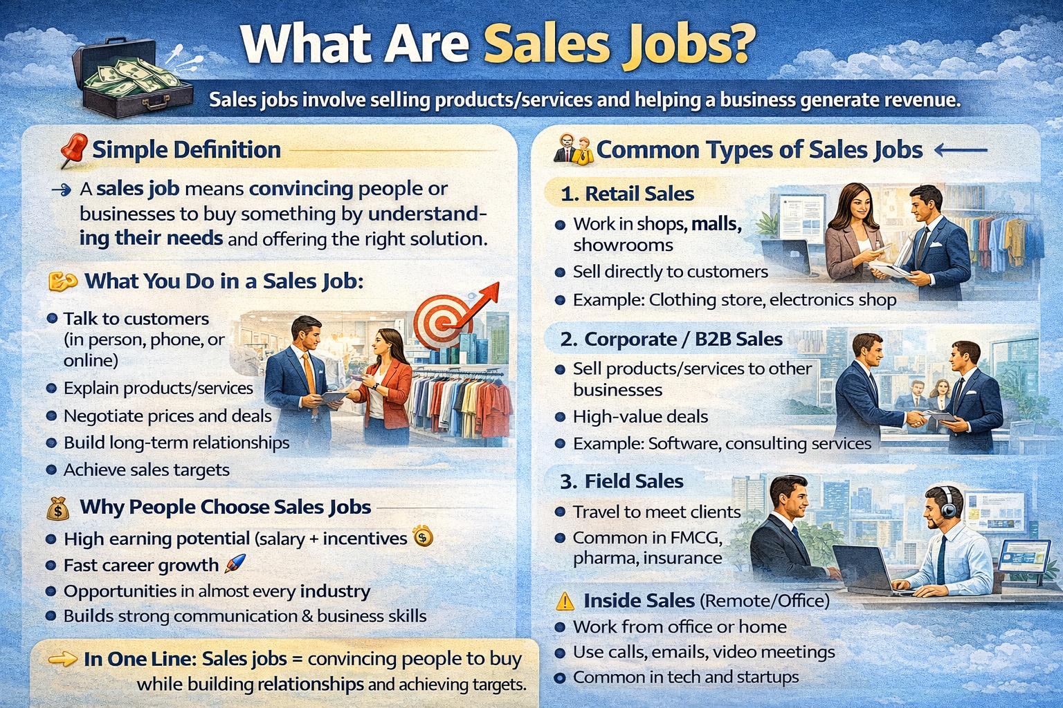 What Are Sales Jobs?