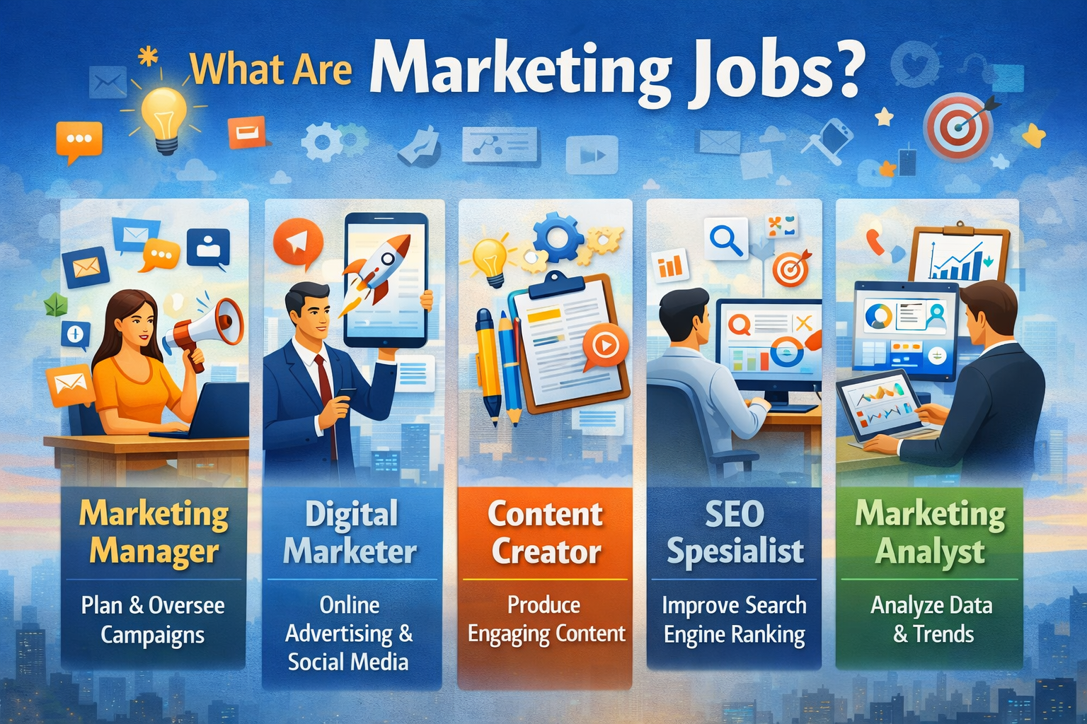 What Are Marketing Jobs?