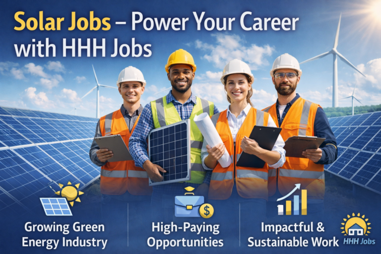 Solar Jobs – Power Your Career with HHH Jobs